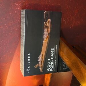 POLISHED Wood Pong Game